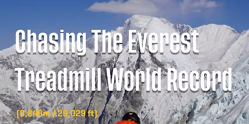 Everest Treadmill Challenge: Community Fun Run + Meet & Greet Ty Andrews