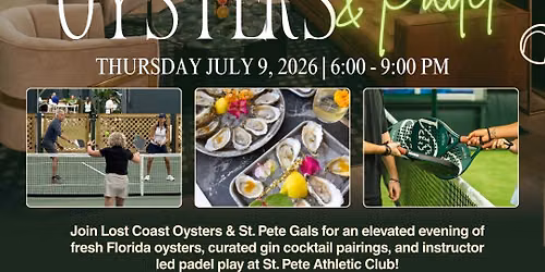 Oysters & Padel Play 