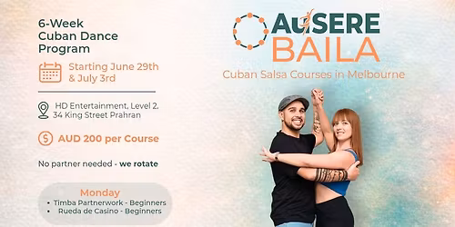 AuSere Baila - Cuban Salsa Classes in Melbourne 