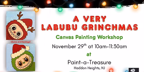 A Very Labubu Grinch's