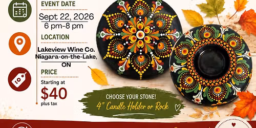 Niagara-on-the-Lake-Autumn Radiance Dot-Painting Workshop