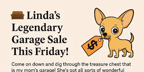 Linda\u2019s Legendary Garage Sale