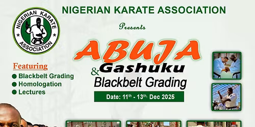 Abuja Gashuku & Black Belt Grading