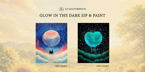 Sip and Paint (Glow in the Dark): Sweet Starry Sky