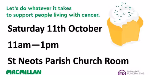 MacMillan Coffee Morning