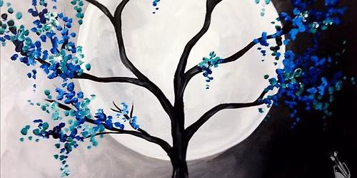 Evening Escape: Full Moon Paint Party Starting at $37!