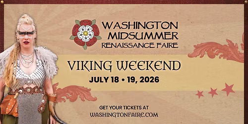 WA Midsummer Ren Faire \u2694\ufe0fViking Weekend