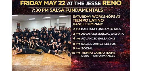 Sergio Jasso & Lu Taragano Visiting Reno for Dance Training!