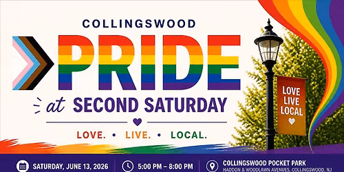 5th Annual Collingswood PRIDE at Second Saturday