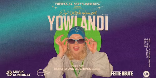 Ein Datschenkonzert mit YOWLANDI und BLECHO und ARCHIVEOLLIEE