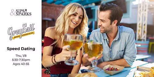 Speed Dating Ages 40-55 in Westerly, RI at Grey Sail Brewing