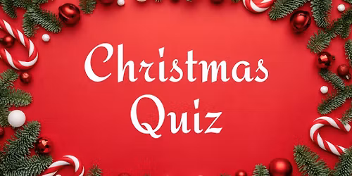 Bah humbug...its the annual charity Christmas quiz