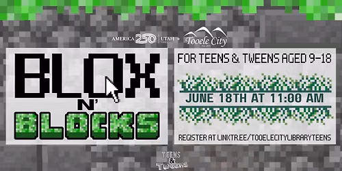 Teens & Tweens: Blox N' Blocks