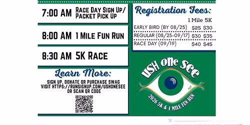 Ush One See 2026 5K & 1 Mile Fun Run