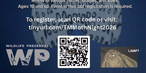 Moth Night at Troy Meadows Nature Preserve with Blaine Rothauser