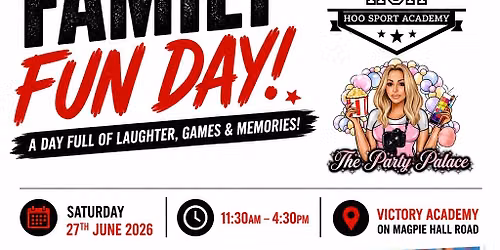 Family Fun Day <svg xmlns=