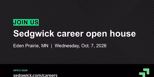Sedgwick career open house
