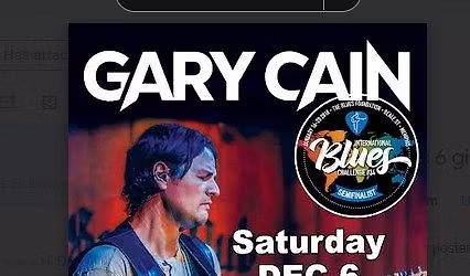 Live Entertainment: Gary Cain Band