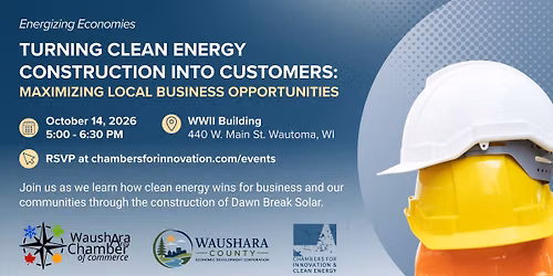 Turning Clean Energy Construction Into Customers: Maximizing Local Business Opportunities