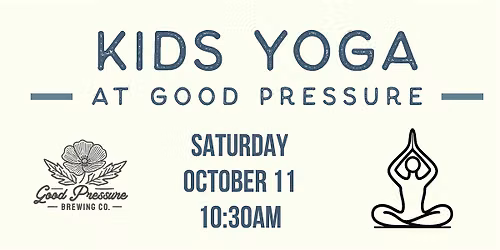 Kids Yoga at Good Pressure