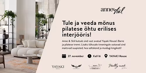 Anne & Stiil x Pilates!