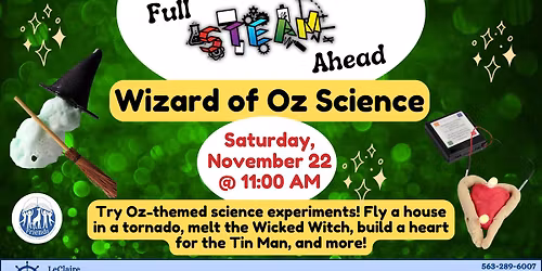 Full STEAM Ahead: Wizard of Oz Science