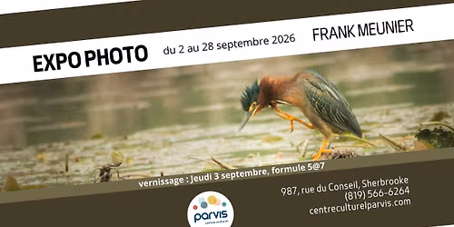Vernissage de Frank Meunier