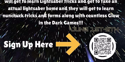 Star Warriors Glow in the Dark Summer Camp