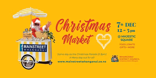 Mainstreet Whanganui | Christmas Market 2025