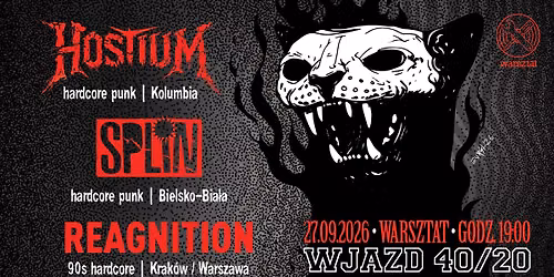 Splin + Hostium + Reagnition \\\\\\ 27.09.2026.