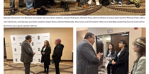 John Quinones at Edmond Town Hall