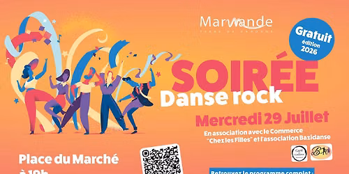 \ud83d\udd7a Soir\u00e9e danse Rock \ud83d\udd7a
