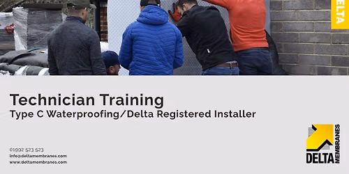 Type C Waterproofing\/Delta Registered Installer