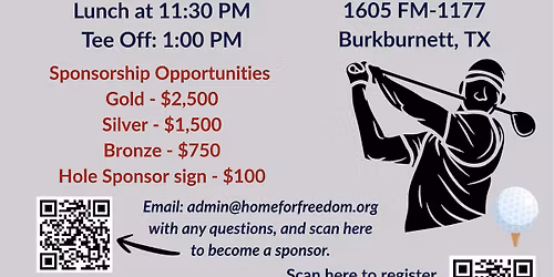 4th Annual Home For Freedom Golf Tournament