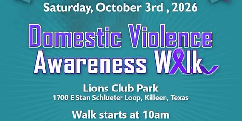 2026 Domestic Violence Awareness Walk