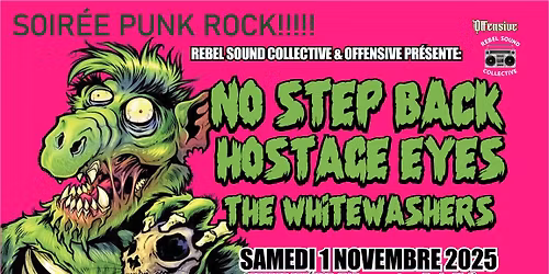 Rebel sound Collective & Offensive pr\u00e9sente: soir\u00e9e punk rock au Z\u00e9nob!!