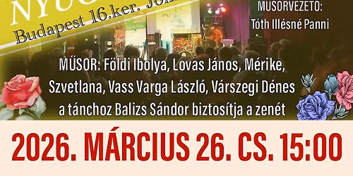 NYUGD\u00cdJAS KLUBTAL\u00c1LKOZ\u00d3 - ZEN\u00c9S T\u00c1NCOS M\u0170SOR EST