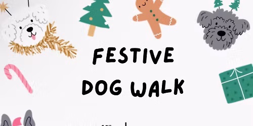Festive dog walk 