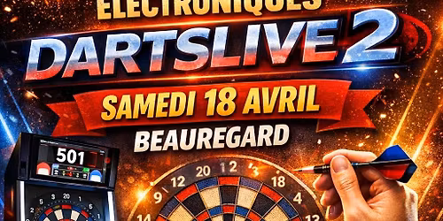 Tournoi de fl\u00e9chette \u00e9lectronique \ud83c\udfaf