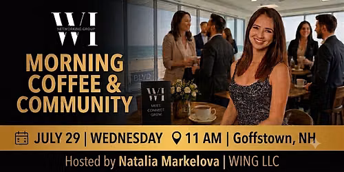 Morning Coffee, Connection & Community