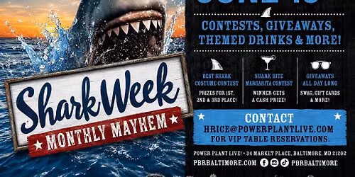 Monthly Mayhem: Shark Week