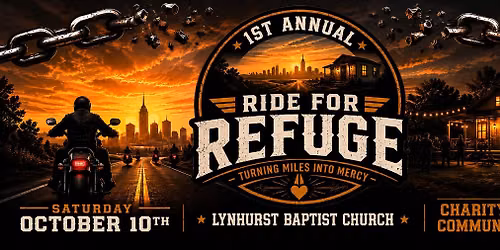 1st Annual Ride For Refuge and Community Fair - Turning Miles Into Mercy