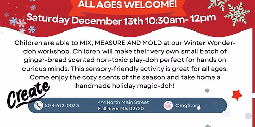 Winter Wonder-doh Workshop \u2764\ufe0f\ud83e\udd0d\ud83d\udc9a