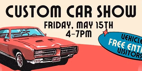 Custom Car Show - Free Entry!