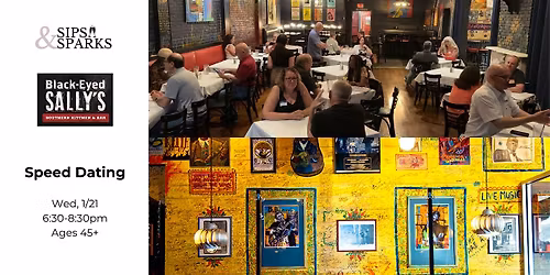 Singles Mixer Ages 45+ in Hartford, CT at Black-Eyed Sally\u2019s