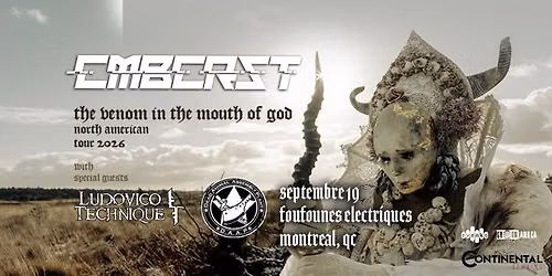 Combichrist | Foufounes \u00c9lectriques | Montr\u00e9al