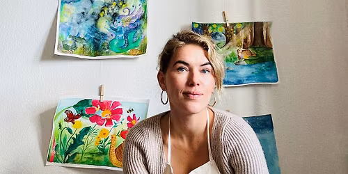 H\u00f8jtl\u00e6sning: Emilie Melgaard Jacobsen l\u00e6ser 'Jul i Natskoven' 