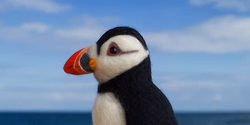 Needle Felt Puffin