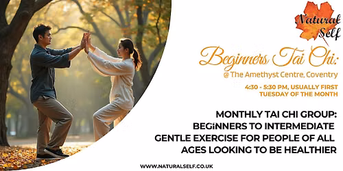 Tai Chi For Beginners - for strength, flexibility and spiritual growth