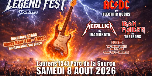 LEGEND FEST TRIBUTE 08\/08\/2026
